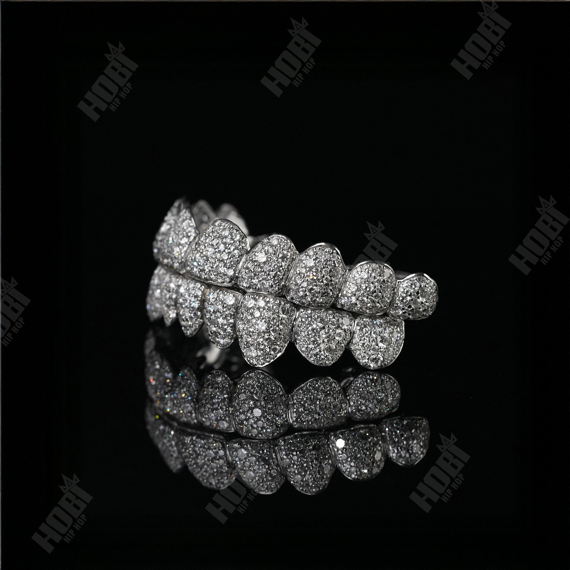 Diamond Pave Full Set Grillz